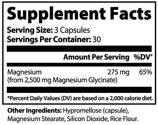 Magnesium Glycinate x3